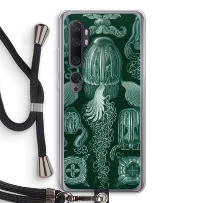 Haeckel Cubomedusae: Xiaomi Mi Note 10 Transparant Hoesje met koord