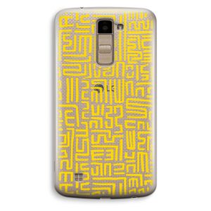 Majorelle Blue Print: LG K10 (2016) Transparant Hoesje