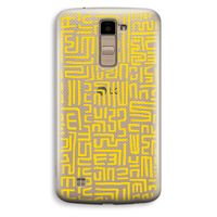 Majorelle Blue Print: LG K10 (2016) Transparant Hoesje