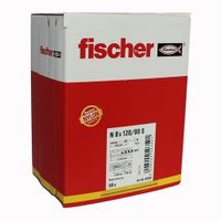 Fischer Nagelplug N 8 x 120/80 S met verzonken kop ev - thumbnail