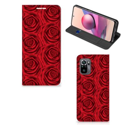 Xiaomi Redmi Note 10 4G | 10S | Poco M5s Smart Cover Red Roses Xiaomi Redmi Note 10 4G | 10S | Poco M5s Smart Cover Red Roses