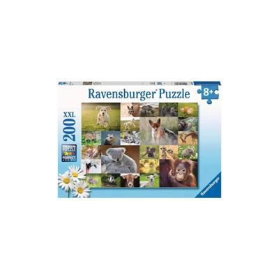 Ravensburger puzzel babydieren 200pcs Ravensburger puzzel babydieren 200pcs
