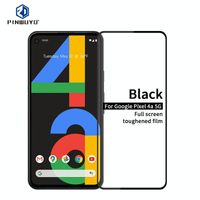 Voor Google Pixel 4a 5G PINWUYO 9H 2.5D Full Screen Tempered Glass Film(Zwart)