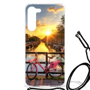 Samsung Galaxy S23 Plus Telefoonhoesje met valbescherming Amsterdamse Grachten