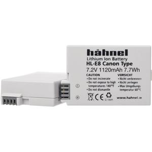 Hähnel Fototechnik HL-E8 Camera-accu Vervangt originele accu LP-E8 7.2 V 1120 mAh