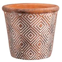 Bloempot Sem - terracotta - 15,5xØ18 cm - Leen Bakker