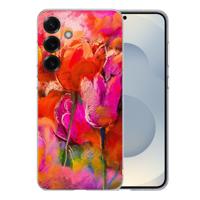 TPU Hoesje Samsung Galaxy S25 Plus - Tulips Backcover