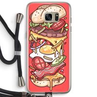 Diet Coke Please: Samsung Galaxy S7 Edge Transparant Hoesje met koord Diet Coke Please: Samsung Galaxy S7 Edge Transparant Hoesje met koord
