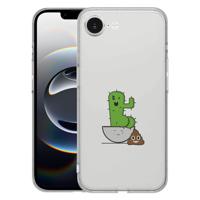 TPU Hoesje iPhone 16e - Cactus Poo Backcover TPU Hoesje iPhone 16e - Cactus Poo Backcover