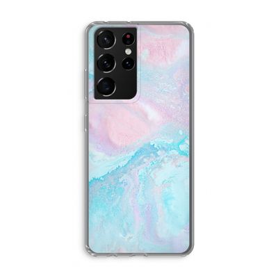 Fantasie pastel: Samsung Galaxy S21 Ultra Transparant Hoesje