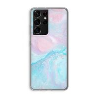 Fantasie pastel: Samsung Galaxy S21 Ultra Transparant Hoesje