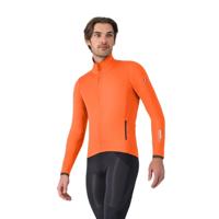 Castelli Alpha 150 fietsjack brilliant orange/dark grey heren XL