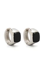 Lanvin gemstone cushion cufflinks - Argent