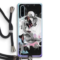 Camouflage de sommeil: Huawei P30 Transparant Hoesje met koord