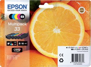 Epson Oranges Multipack 5-colours 33 Claria Premium Ink