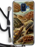Haeckel Chelonia: Samsung Galaxy A6 (2018) Transparant Hoesje met koord