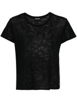 TOM FORD t-shirt à plaque logo - Noir - thumbnail