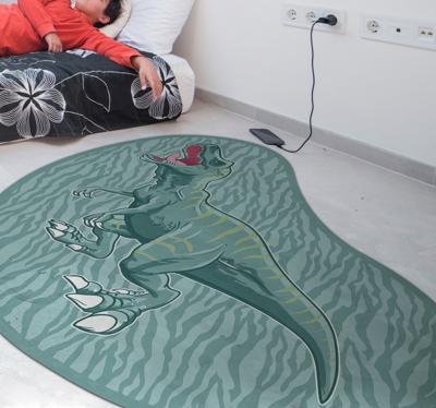 Vinyl vloerkleed dieren Streep tyrannosaurus rex dinosaurus Vinyl vloerkleed dieren Streep tyrannosaurus rex dinosaurus