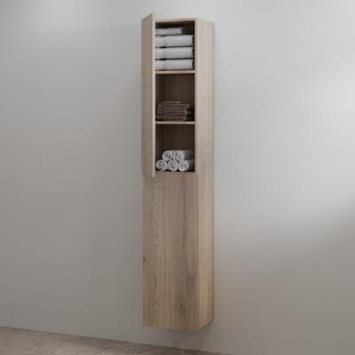 Hoge Kolomkast Best Design Blanco 35x180 cm Hout Bruin