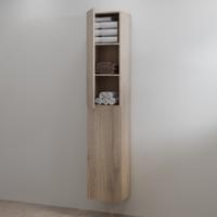 Hoge Kolomkast Best Design Blanco 35x180 cm Hout Bruin