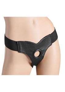 Bella Adjustable Velvet Lined Strap On Harness