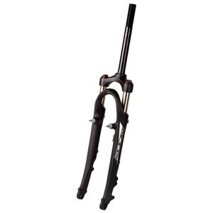 Zoom Vork verend 28 inch 1 draad v-brake + schijfrem mat zwart