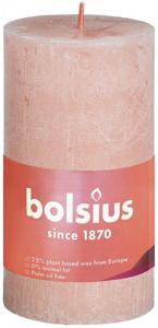 Bolsius Rustiekkaars shine 100/50 misty pink