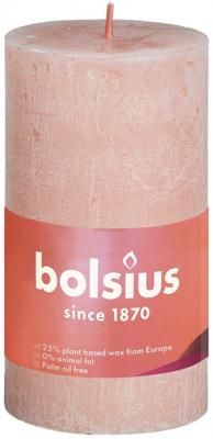 Bolsius Rustiekkaars shine 100/50 misty pink
