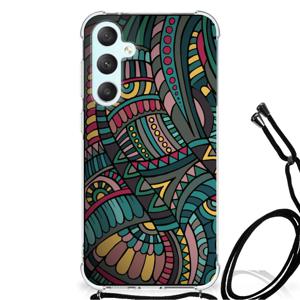 Samsung Galaxy S23 FE Doorzichtige Silicone Hoesje Aztec