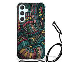 Samsung Galaxy S23 FE Doorzichtige Silicone Hoesje Aztec - thumbnail
