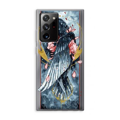 Golden Raven: Samsung Galaxy Note 20 Ultra / Note 20 Ultra 5G Transparant Hoesje