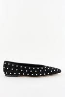 Odare ballerina&apos;s Jane camoscio nero