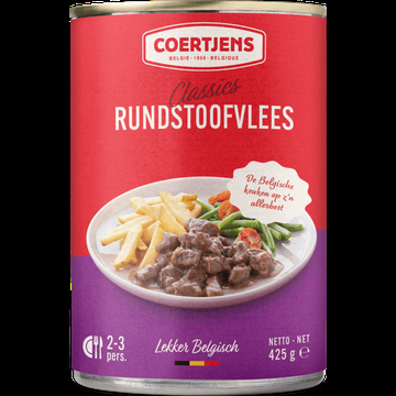Coertjens Rundstoofvlees 425 g bij Jumbo
