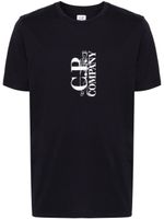 C.P. Company t-shirt en coton à logo imprimé - Bleu - thumbnail