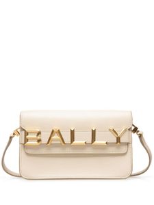 Bally logo-lettering leather bag - Noir