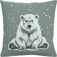 Sander Sander sierkussenhoes Arktos 45x45 Fb. 77 - Blue Fox