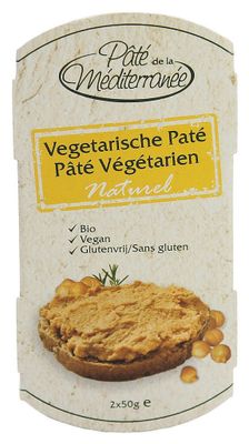 Pate de la Mediterranee Vegetarische Paté Naturel