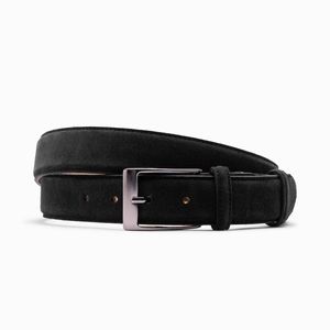 Paulo Bellini Fasano Riem Suede Zwart