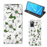 OPPO A52 | A72 Smart Cover Dogwood Flowers - thumbnail