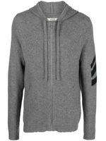 Zadig&Voltaire hoodie en cachemire à fermeture zippée - Gris