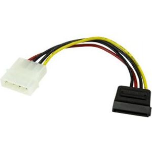 StarTech.com 15 cm 4-pins Molex naar SATA Voedingskabel Adapter