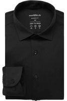 Marvelis Performance Modern Fit Jersey shirt zwart, Effen
