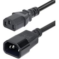 StarTech.com 4,5m Stroom Verlengkabel, C14 naar C13 PDU Stroomkabel, 15A 250V, 14AWG, AC Power Kabel
