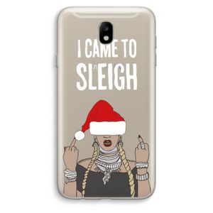 Came To Sleigh: Samsung Galaxy J7 (2017) Transparant Hoesje