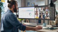 Philips 49B2U6900CH/00 computer monitor 124 cm (48.8") 5120 x 1440 Pixels Dual QHD LCD Zwart - thumbnail