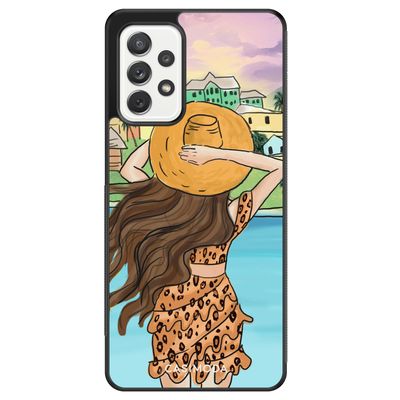 Samsung Galaxy A72 hoesje - Sunset girl