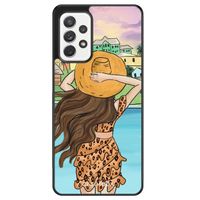 Samsung Galaxy A72 hoesje - Sunset girl