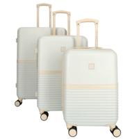 Enrico Benetti Princetown kofferset driedelig-Off white