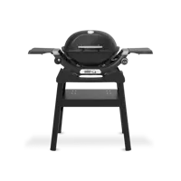 Weber Q 1200N Gas BBQ met stand Barbecue Q1200N Werkblad Zwart Onderstel Black Frame