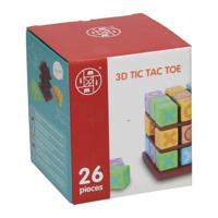 Houten 3D Tic Tac Toe Spel, 26dlg. - thumbnail